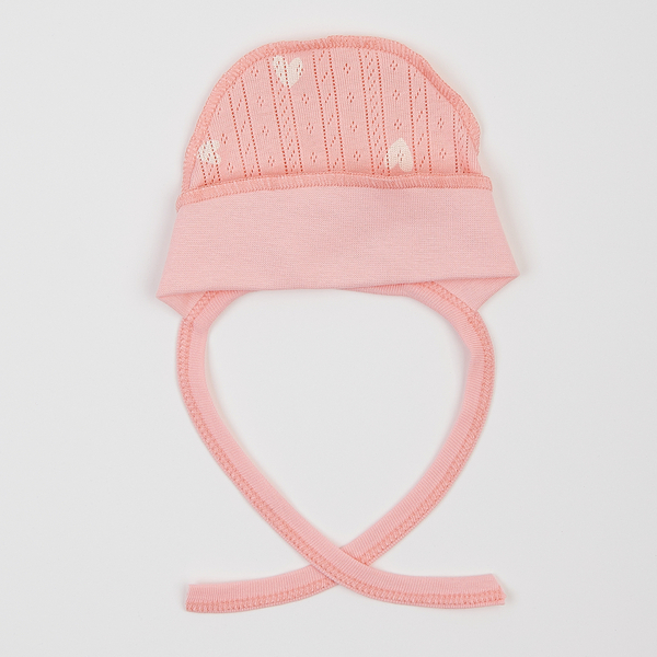 Чепчик Ляля 13АЖ004 41 Рожевий (1056450.517998) - Pampik - 2
