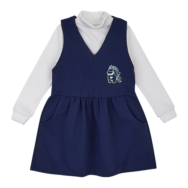 Сарафан Ляля К15ДВ121 104 Синій (1039491.1404461) - Pampik