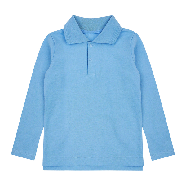 Поло з довгим рукавом Ляля 3ЛК131 146 Голубой (989046.917564) - Pampik