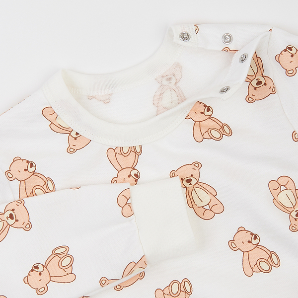 Піжама утеплена Ляля К3ФТ118 104 Молоко (1029652.8038013) - Pampik - 4