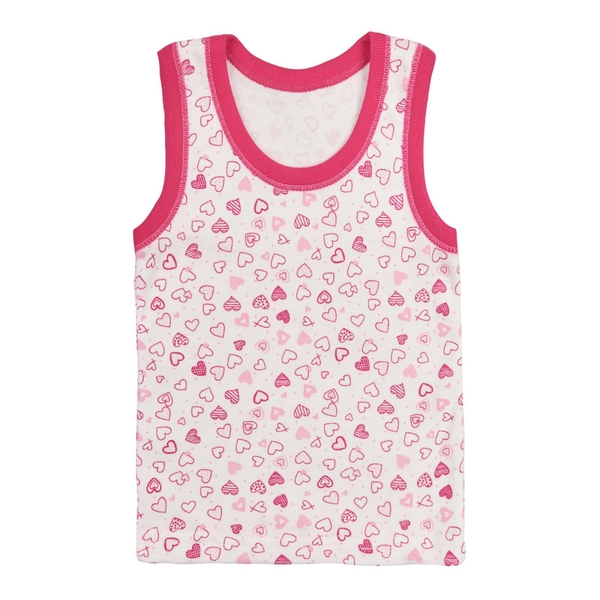 Майка Ляля 4БК108 146 Белый Розовый (771980.1004966) - Pampik