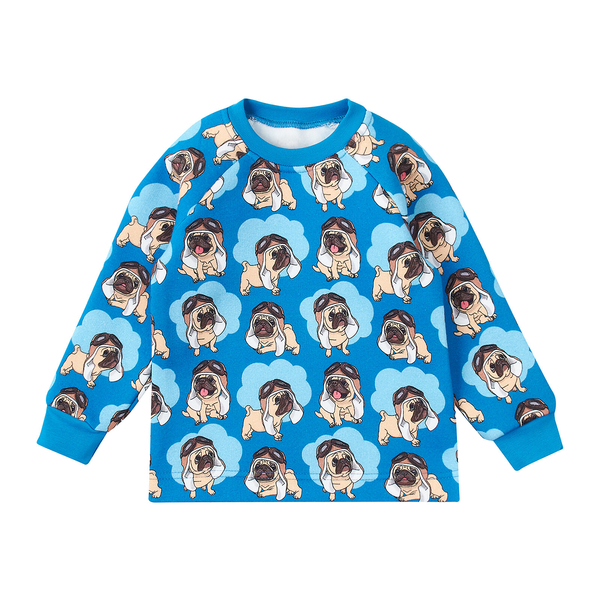 Світшот утеплений Ляля 3ТФ158 104 Синий (859264.1215754) - Pampik