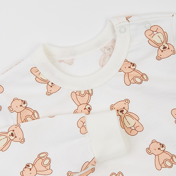 Піжама утеплена Ляля К3ФТ118 104 Молоко (1029652.8038013) - Pampik - 3