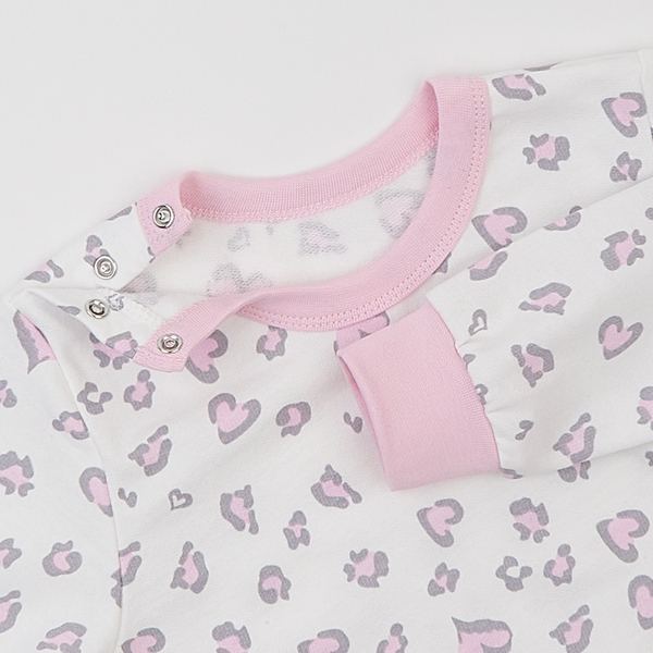 Піжама утеплена Ляля К3ФТ118 К3ФТ143 К3ФТ152 К3ФТ153 футер 116 Молоко (1029660.11844626) - Pampik - 6