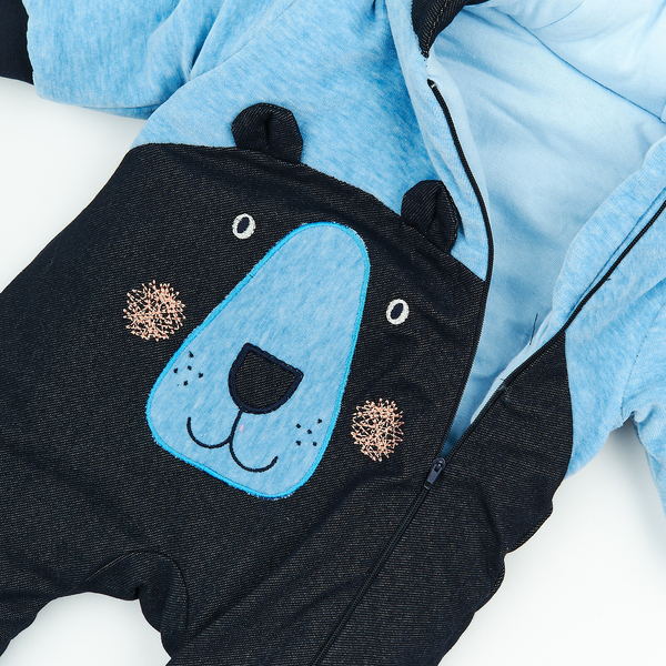 Комбінезон утеплений Ляля 8вл047 62 Синий Голубой (693692.803723) - Pampik - 4