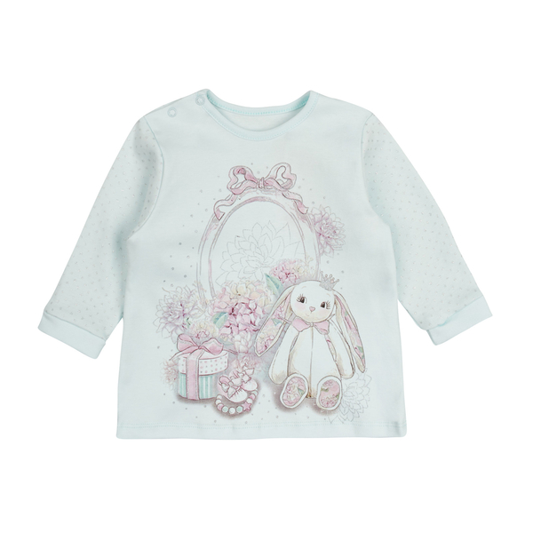 Кофточка Ляля 3ІН002 74 Блакитний (576079.510362) - Pampik