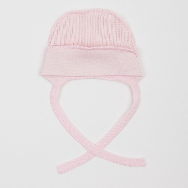 Чепчик Ляля 13АЖ004 41 Розовый (1056451.5179910) - Pampik - 2