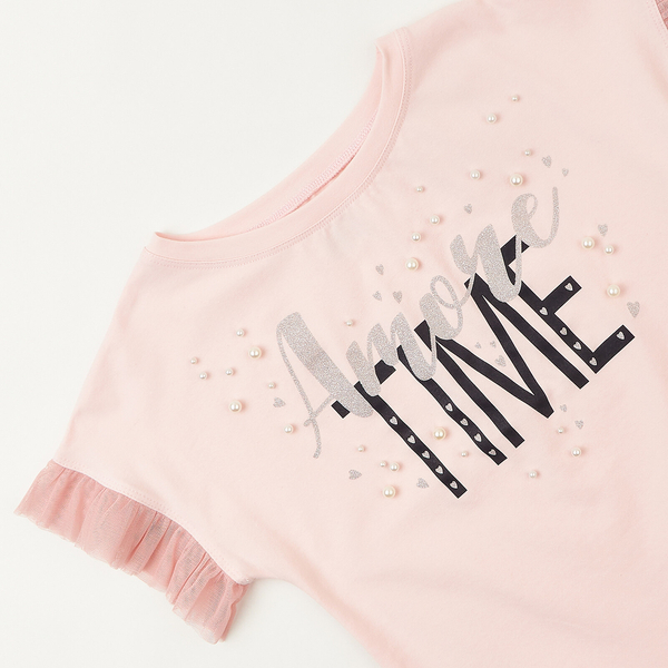 Футболка Ляля 3СК160 146 Рожевий (914420.1273726) - Pampik - 3