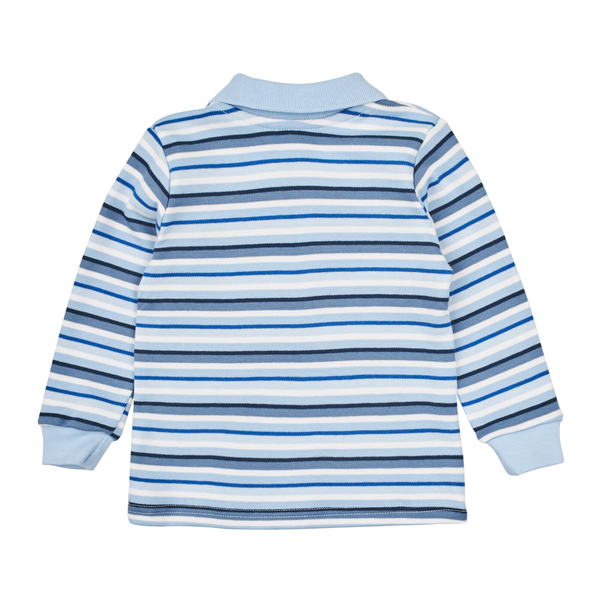 Поло з довгим рукавом Ляля 3ІН120 86 Голубой Синий (592836.536213) - Pampik - 2