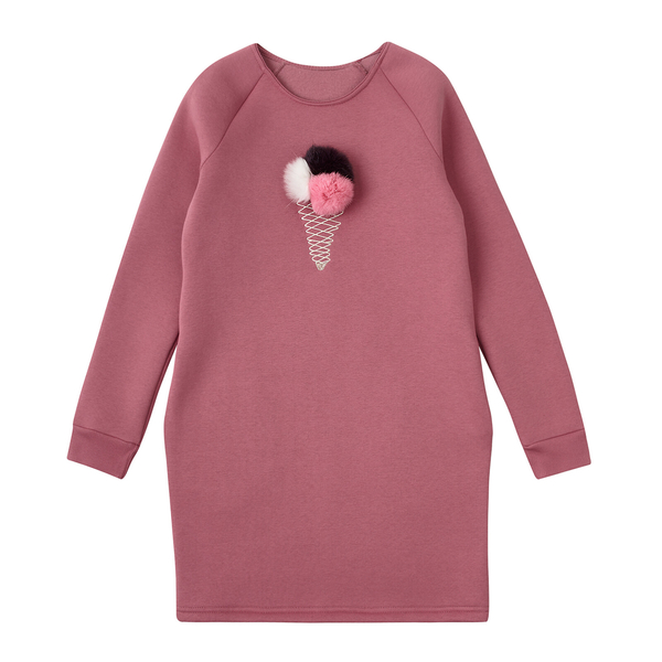 Сукня утеплена Ляля 15ТФ129 164 Рожевий (856133.1211971) - Pampik