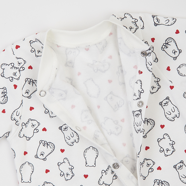 Чоловічок теплий Ляля 8ФТ049 80 Молоко (1033656.11844222) - Pampik - 4