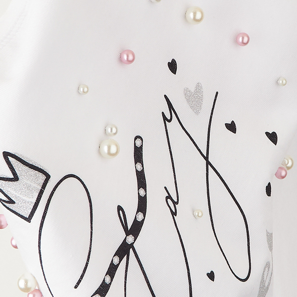 Футболка Ляля 3СК160 122 Білий (914375.1273721) - Pampik - 4