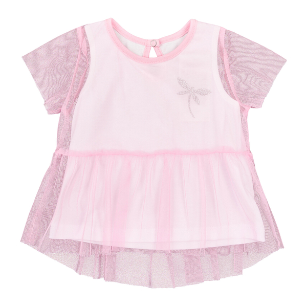 Футболка ясельна Ляля 3КЛ016 92 Рожевий (616359.720571) - Pampik