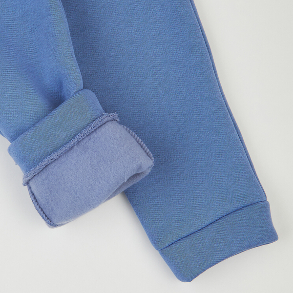 Спортивні штани на флісі Ляля 10ТФ138 92 Голубой (960292.1318013) - Pampik - 5