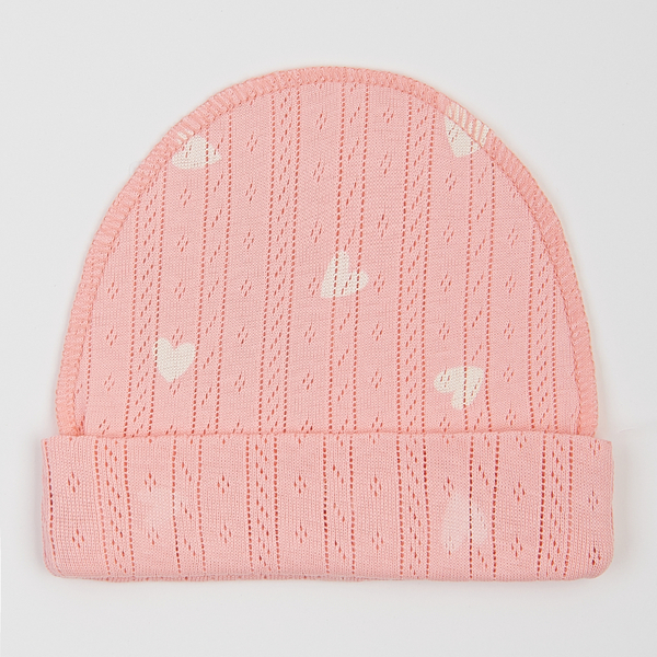 Шапочка Ляля 13АЖ002 39-40 Рожевий (1057232.518587) - Pampik