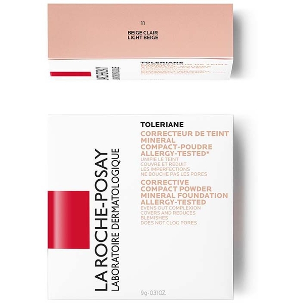 Коригуюча компактна пудра для обличчя La Roche-Posay Toleriane Teint Mineral SPF 25 відтінок 11, 9.5 г - Pampik - 3