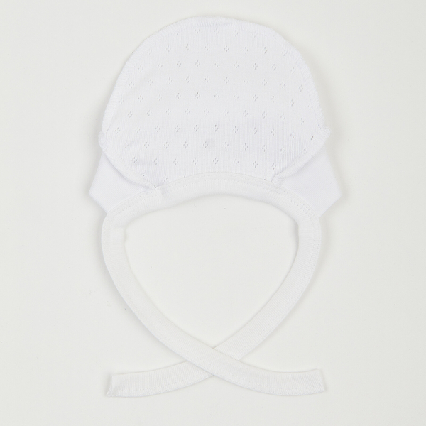 Чепчик Ляля 13АЖ004 39 Білий (983855.517996) - Pampik - 2