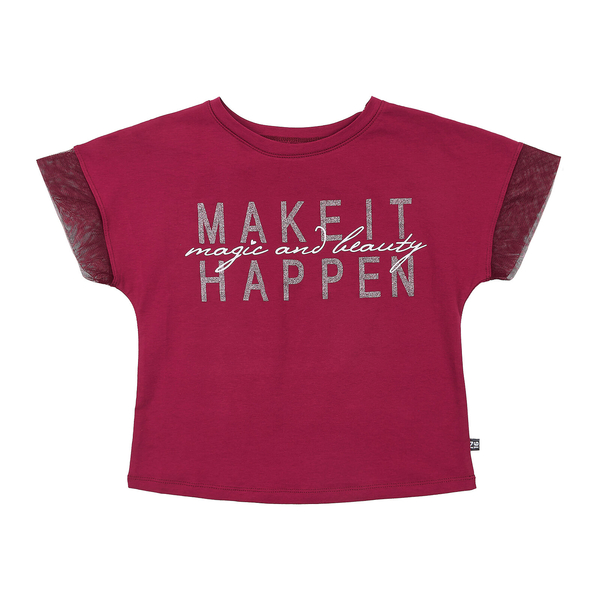 Футболка Ляля 3СК141 146 Бордовый (711084.1014077) - Pampik