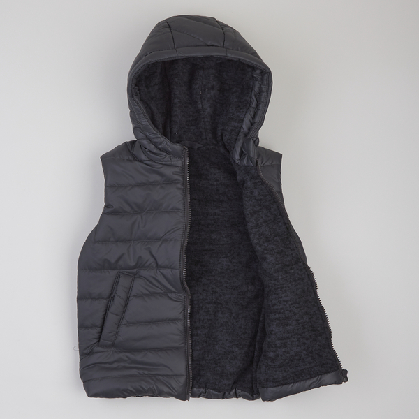 Жилет теплий Ляля 4ПЛ116 134 Сірий (1017469.1336024) - Pampik - 4