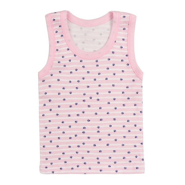 Майка Ляля 4БК108 146 Білий Рожевий (821151.1004967) - Pampik