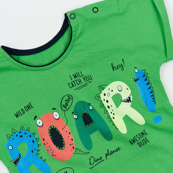 Футболка ясельна Ляля 3КЛ019 80 Зелений (706747.767093) - Pampik - 3