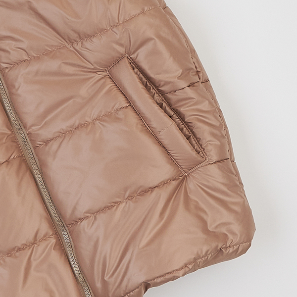 Жилет теплий Ляля 4ПЛ116 158 Коричневый (1021801.1336025) - Pampik - 4