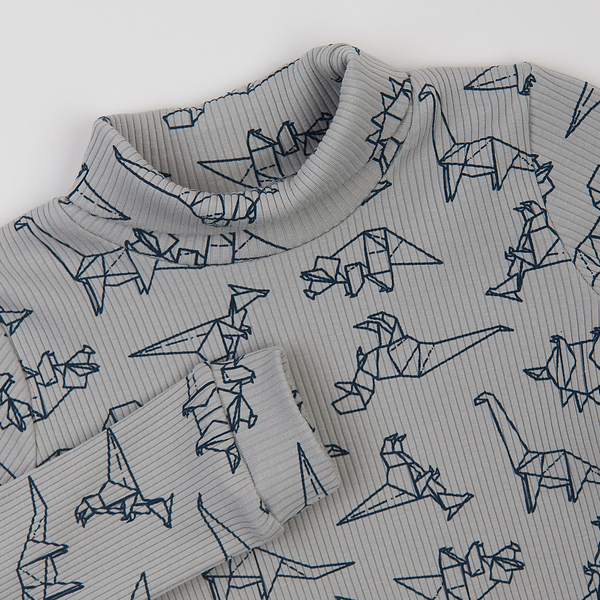 Водолазка Ляля 3РБ148 110 Серый (1031877.12191923) - Pampik - 3