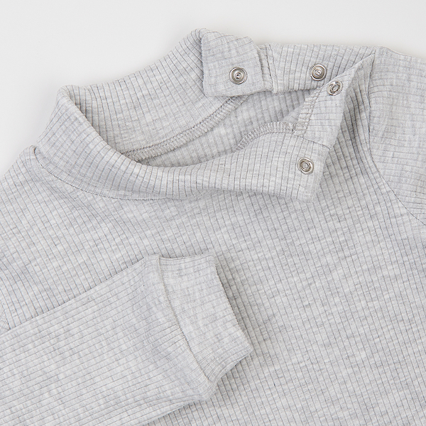 Водолазка утеплена Ляля 3РН133 122 Сірий (1030334.1396182) - Pampik - 4