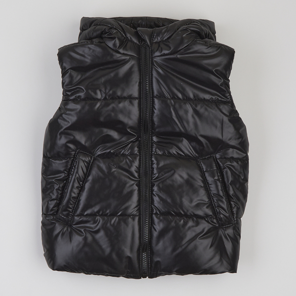 Жилет теплий Ляля 4ПЛ116 122 Чорний (1021790.1336023) - Pampik