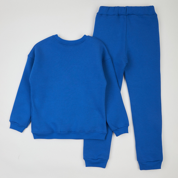 Спортивний костюм на флісі Ляля К3ТФ158 122 Синий (965990.1323824) - Pampik - 2