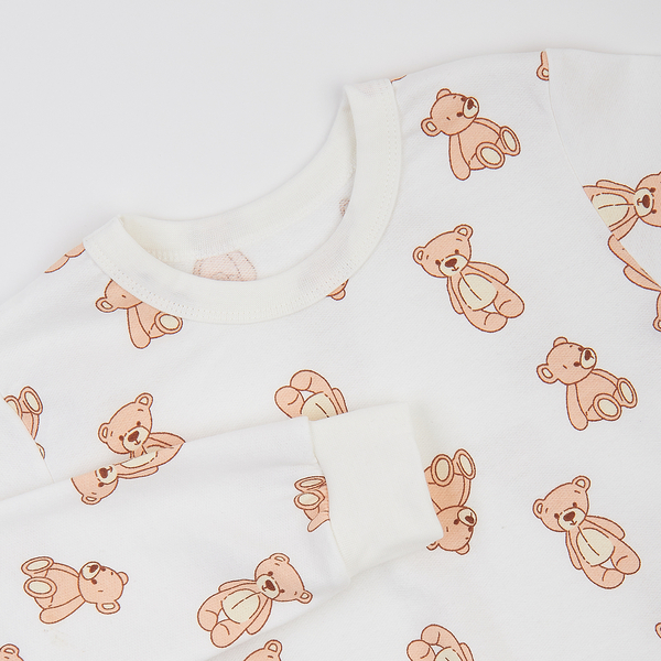 Піжама утеплена Ляля К3ФТ118 К3ФТ143 К3ФТ152 К3ФТ153 футер 116 Молоко (1027070.11844624) - Pampik - 5