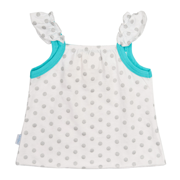 Топ ясельний Ляля 4Т022 74 Білий Блакитний (576970.360552) - Pampik - 2