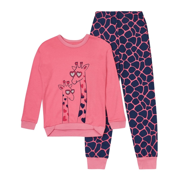 Піжама Ляля К3ІН125 116 Синий Розовый (813605.972863) - Pampik