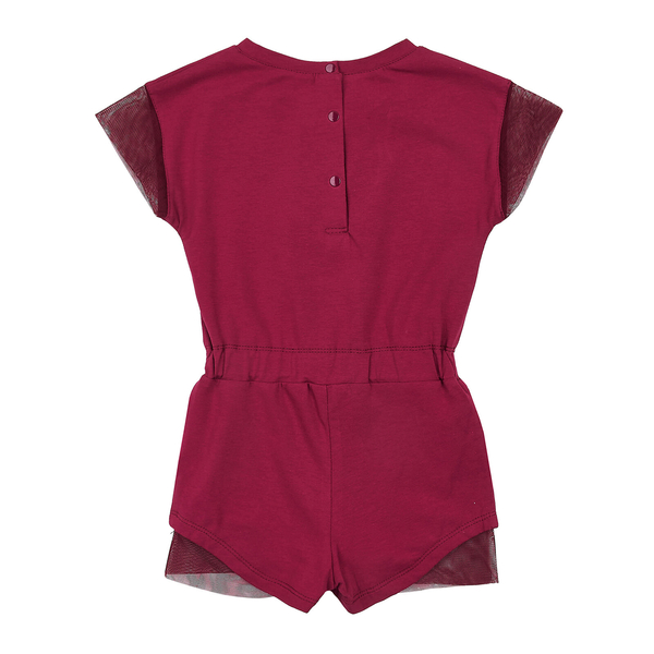 Ромпер Ляля 8СК100 104 Бордовый (711176.1014152) - Pampik - 2