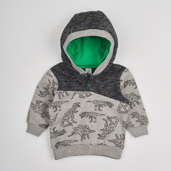 Худі Ляля 3ДВ011 80 Сірий (575693.509871) - Pampik - 2