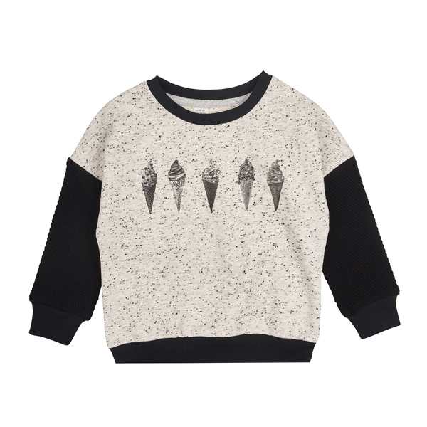 Світшот Ляля 3ДВ112 104 Сірий (577616.511723) - Pampik - 4