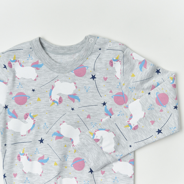 Піжама Ляля К3ІН150 К3ІН151 110 Серый (831578.1190621) - Pampik - 3