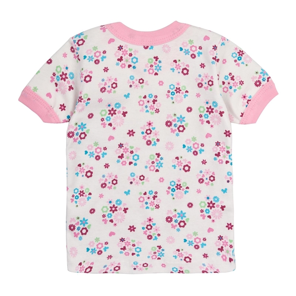 Футболка ясельна Ляля 3Т05; 3Т06; 68 Білий Рожевий (138017.43734) - Pampik - 2