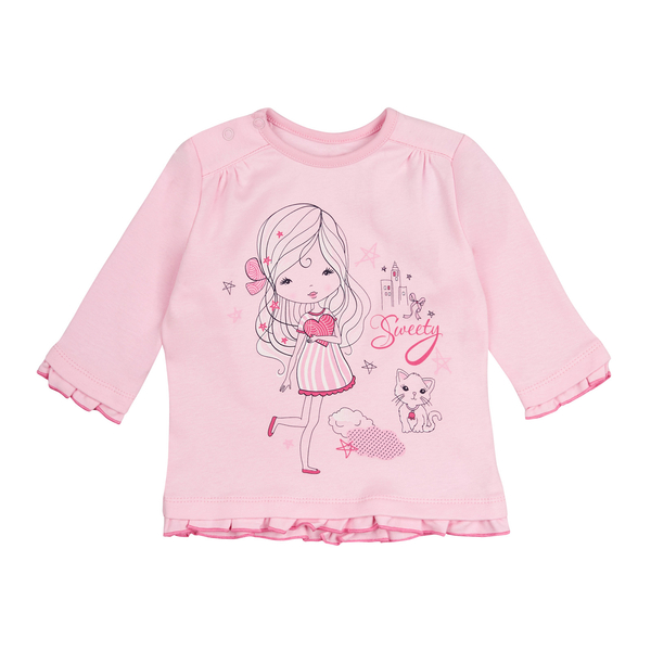 Кофточка Ляля 3Т037, 3Т037/1 80 Рожевий (575969.286094) - Pampik