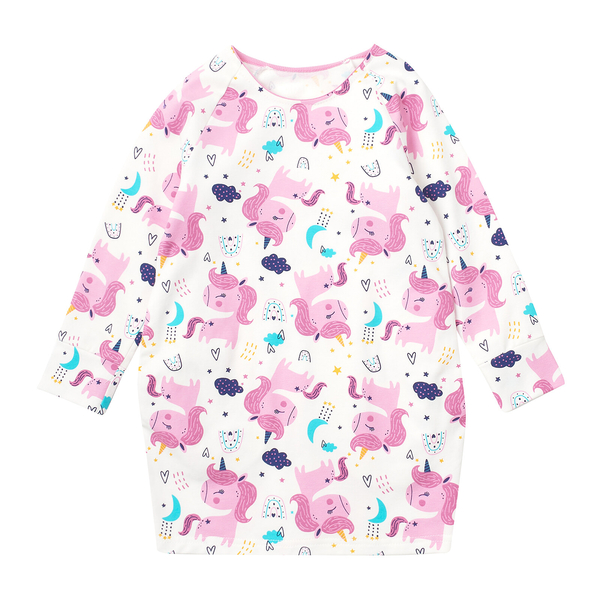 Сукня утеплена Ляля 15СН128 110 Молоко (852088.1206312) - Pampik