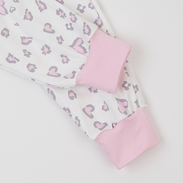 Піжама утеплена Ляля К3ФТ118 К3ФТ143 К3ФТ152 К3ФТ153 футер 110 Молоко (1027076.11844626) - Pampik - 4