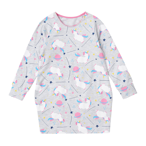 Сукня утеплена Ляля 15СН128 110 Сірий (850265.1206311) - Pampik