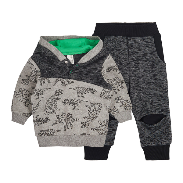 Спортивний костюм Ляля К2ДВ007 74 Сірий (825564.935433) - Pampik