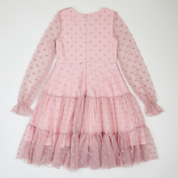 Сукня Ляля 15ІН109-2; 15ІН109-3 15ІН109-4 134 Рожевий (992597.540021) - Pampik - 2