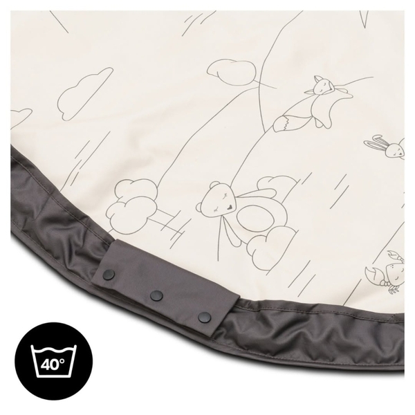 Ігровий килимок-сумка Hauck Play N Tidy Dark Grey (80900-0) - Pampik - 7