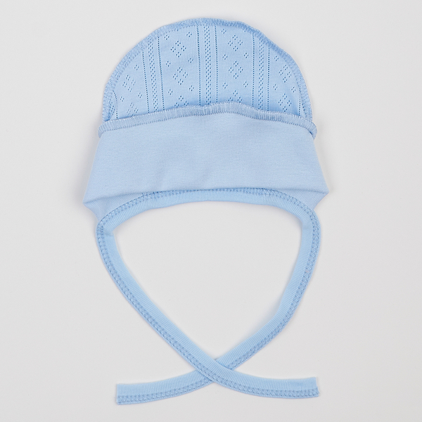 Чепчик Ляля 13АЖ004 41 Голубой (1056445.517999) - Pampik - 2