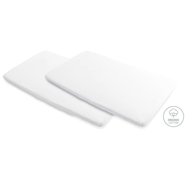 Простирадла для дитячого манежу Maxi-Cosi Iris2/Calao White, 2 шт. (2009431111) - Pampik