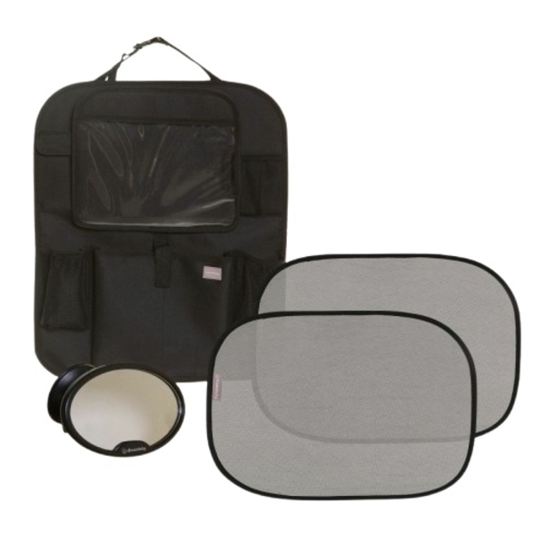 Набір аксесуарів для автомобіля DreamBaby Toddler Kit: шторка, органайзер,дзеркало (G2287BB) - Pampik