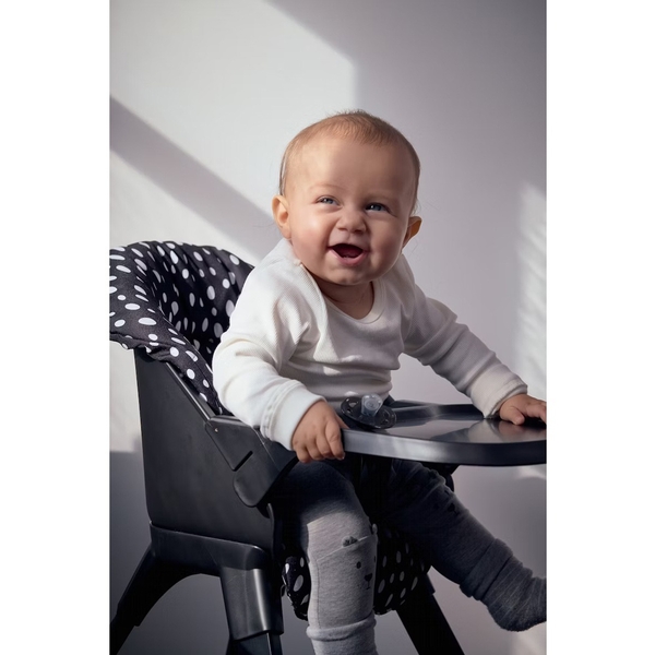 Стільчик для годування Twistshake Black (78939) - Pampik - 5