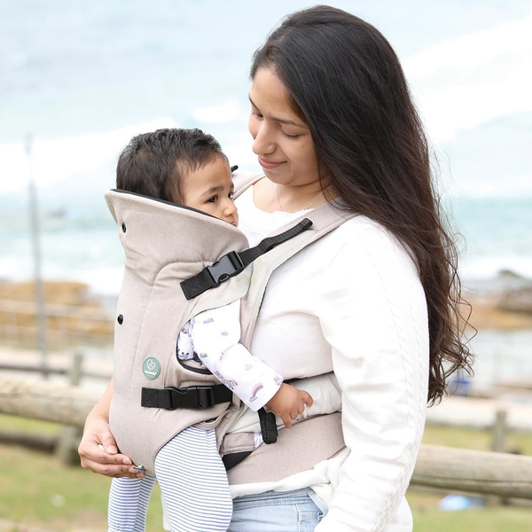 Рюкзак-переноска DreamBaby Journey Beige (G2204) - Pampik - 5